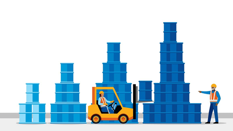 Chevron to boost Permian oil production as-demand for reliable energy grows - oil barrels illustration